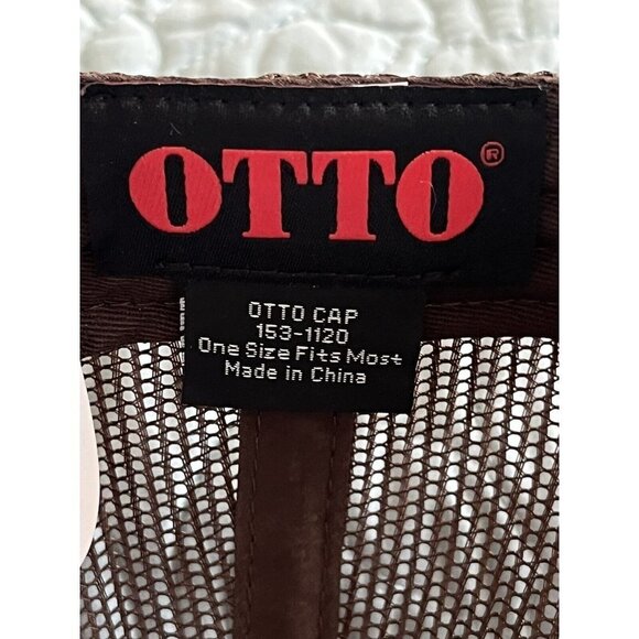 Deep Eddy Vodka Camo Mesh Trucker Snapback Hat Otto Brand Austin's Original NEW - Picture 5 of 6